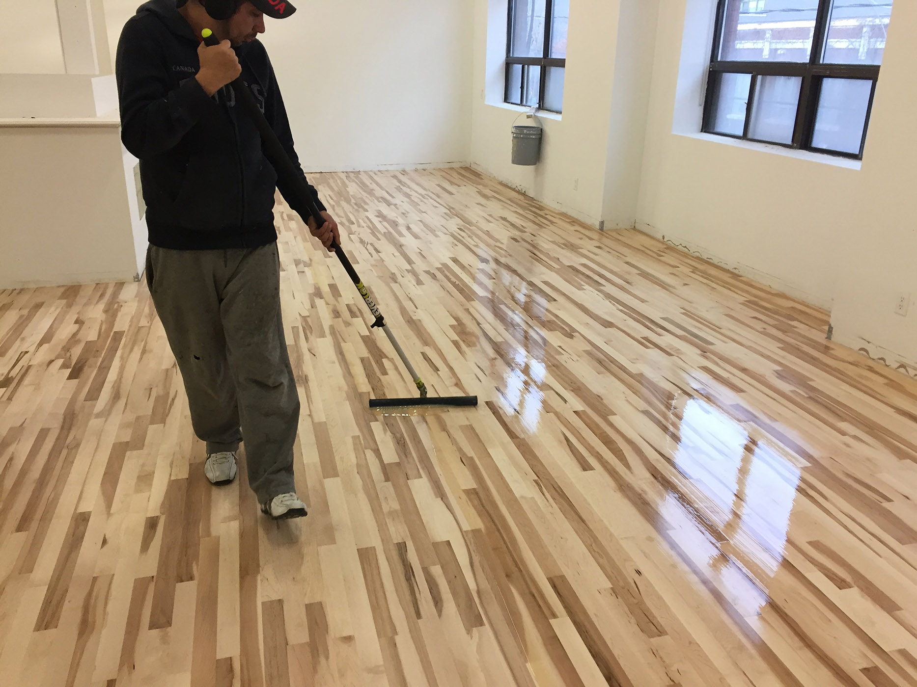 Hardwood floor Finishing